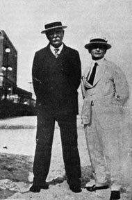 Conan Doyle with Harry Houdini, a photograph reproduced in Charles Higham's The Adventures of Conan Doyle (1976).