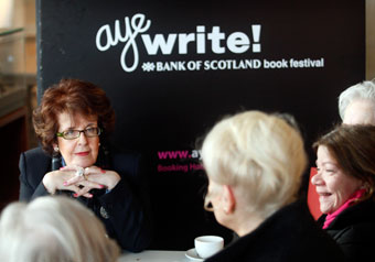 “The Aye Write! Bank of Scotland Book Festival was launched on 5 March with readings from The Lost World at Kelvingrove Art Gallery and Museum. Children from local schools joined Baillie Cameron (former Lord Provost),Chair of Culture and Sport Glasgow in reading the book. Baillie also discussed The Lost World with members of the Patrick VIP Book Group who had held their meeting at the museum.